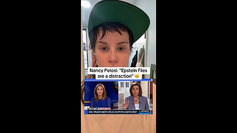 Nancy Pelosi wants the Epstein case to go away