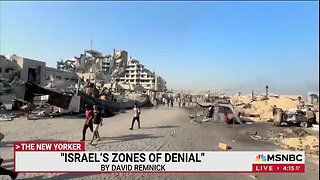 David Remnick: Prosecution in Gaza Will Bring Israel Great Harm