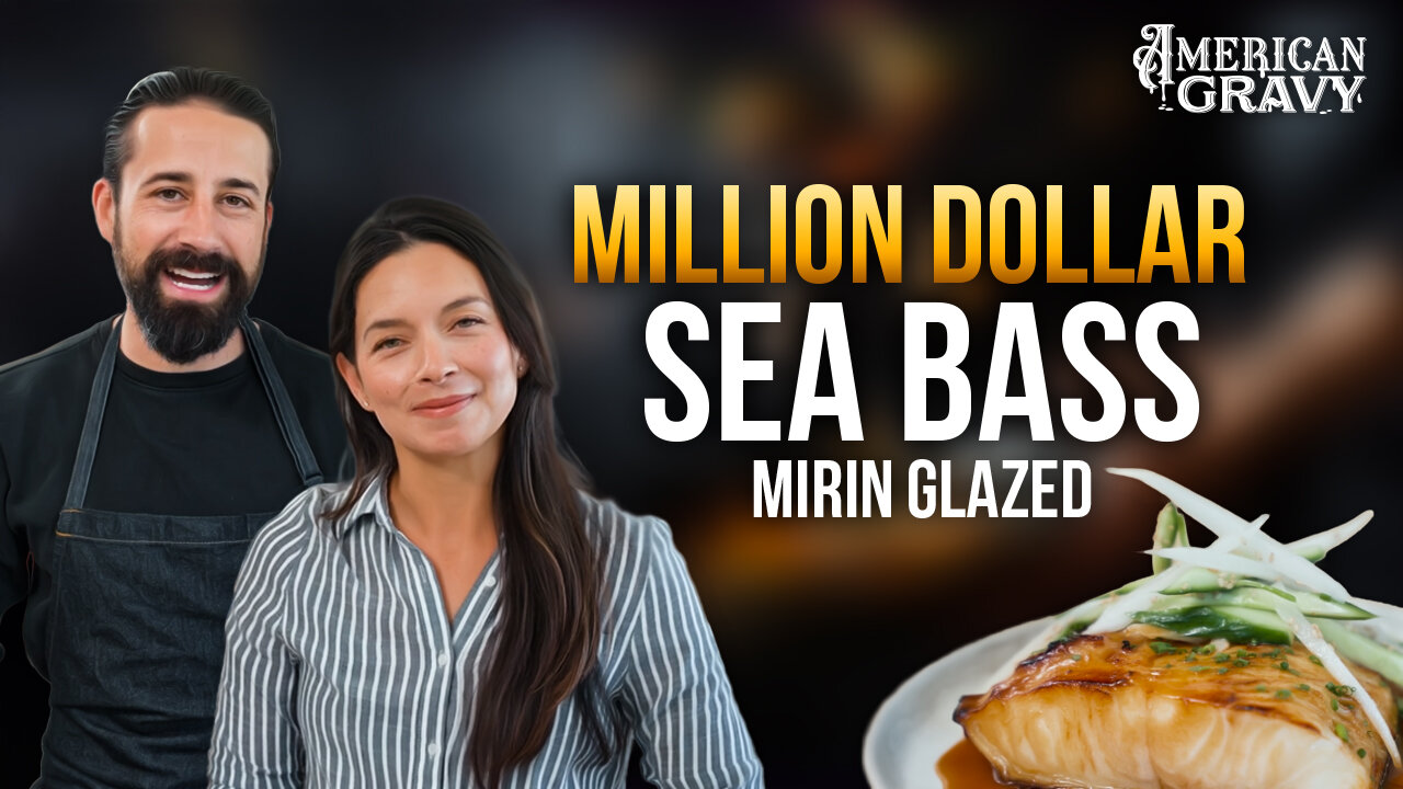 Mirin Glazed Sea Bass