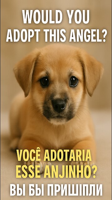 Would You Adopt This Little Angel? 🐶❤️ Get Ready to Fall in Love!