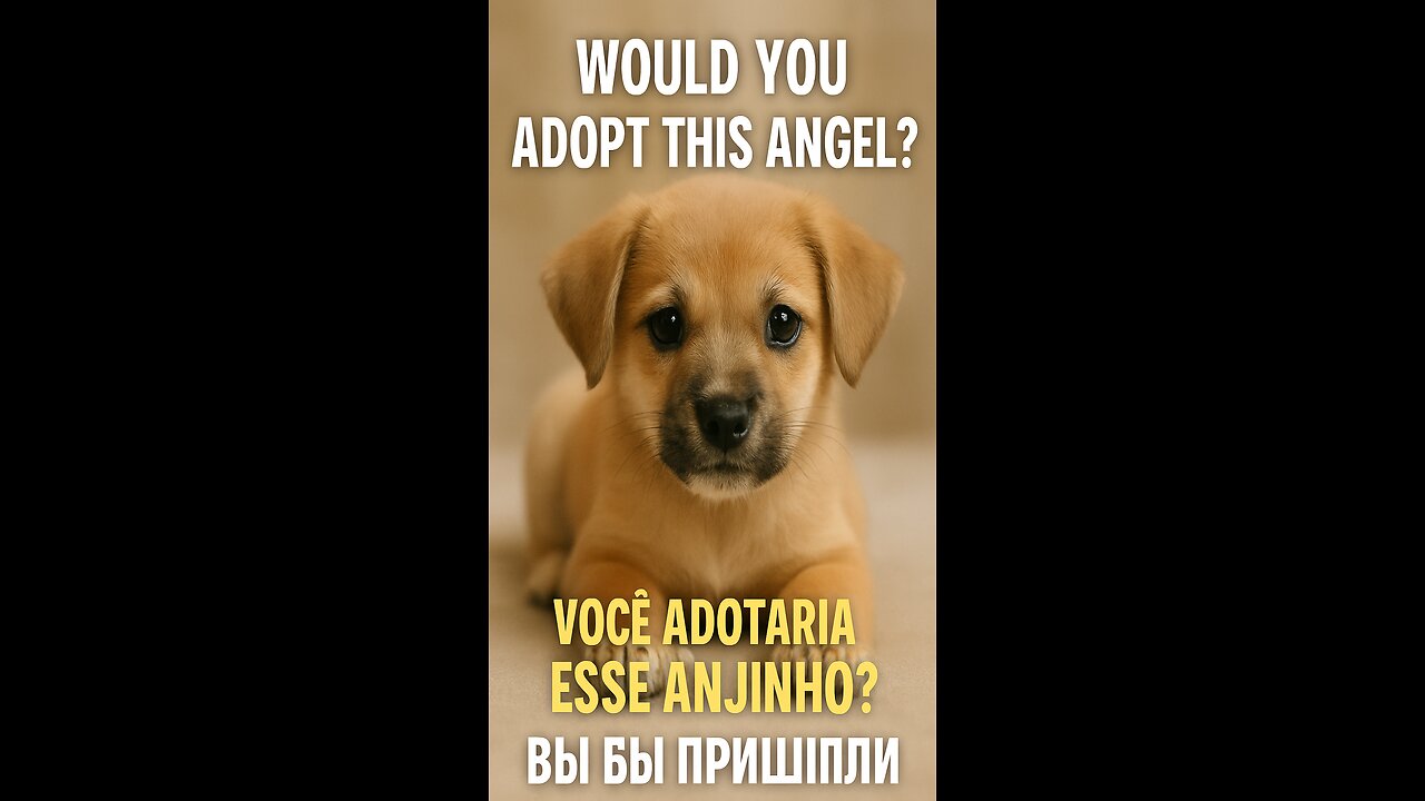 Would You Adopt This Little Angel? 🐶❤️ Get Ready to Fall in Love!