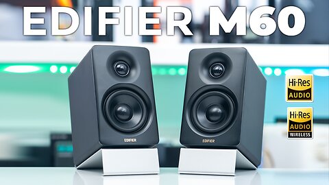 66W OF BOOMING Sound! Edifier M60 Desktop Speaker Review 🔈 🎶