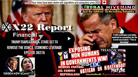 Ep 3827a - Trump Traps Canada, Stage Set To Remove The USMCA, Economic Leverage