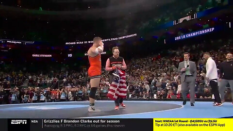 Captain America! NCAA Wrestler Salutes President Trump After Winning Title In Historic Upset