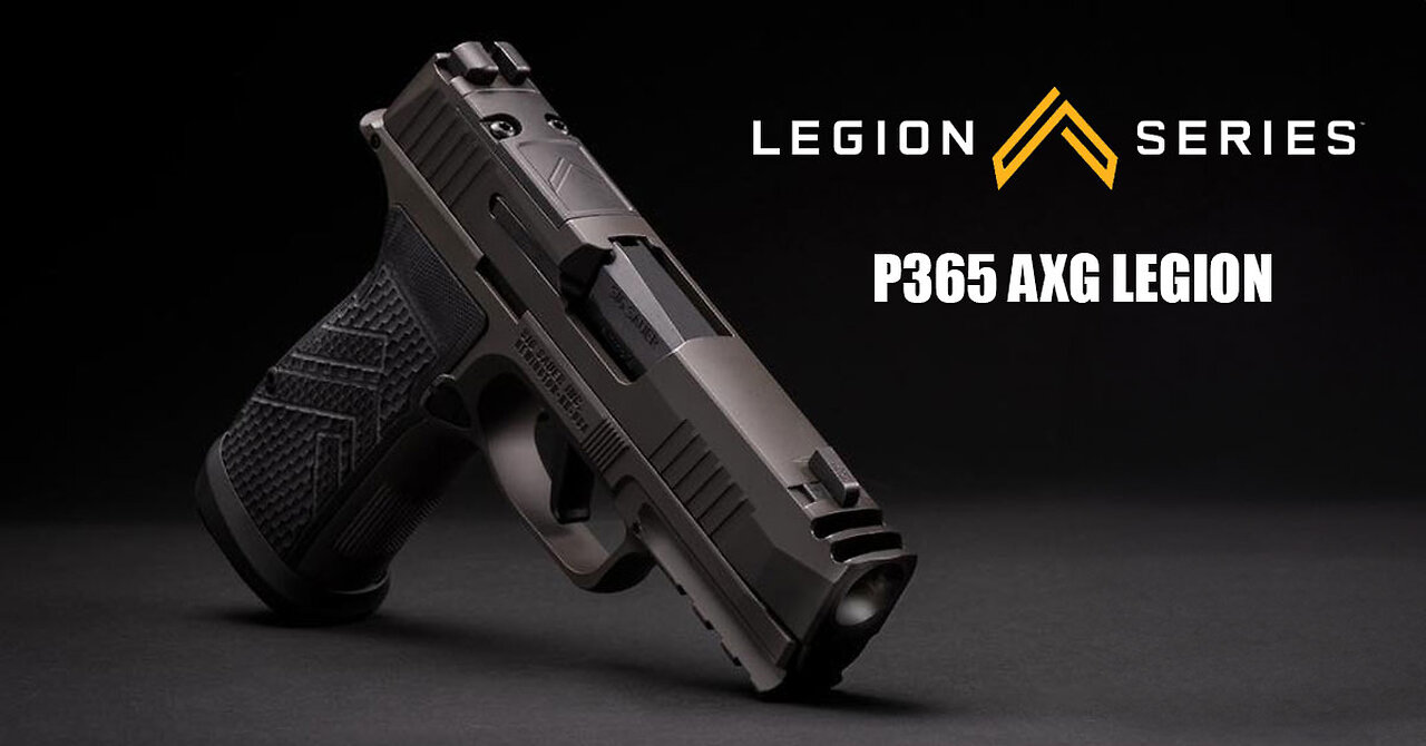 Sig Sauer P365 AXG Legion 9MM