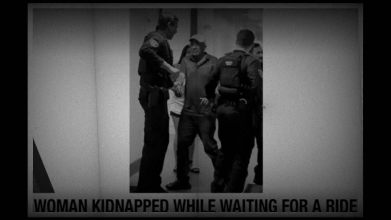 Undetected Footprints of a woman who was kidnapped while waiting for an uber!