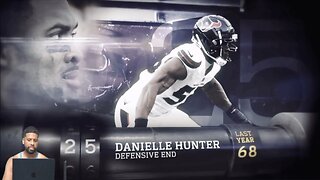 CHANNELADRIANTV Reacts | 25: Danielle Hunter (DE, Texans) | Top 100 Players of 2025