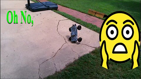 RC Truck Jumping Double Ramps Part 2