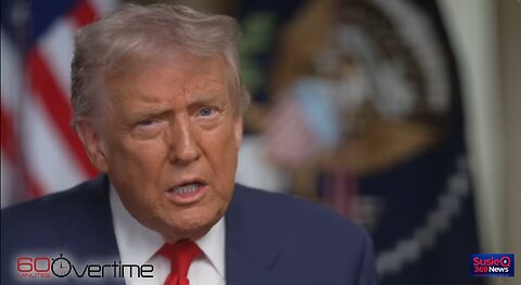 President Donald Trump's extended 60 Minutes interview