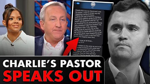 Charlie Kirk's Pastor SPEAKS OUT About The Candace Drama…