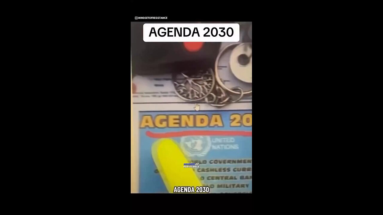 🚨🚨🚨AGENDA 2030 !!!!🚨🚨🚨 BEWARE !!!! #fyp