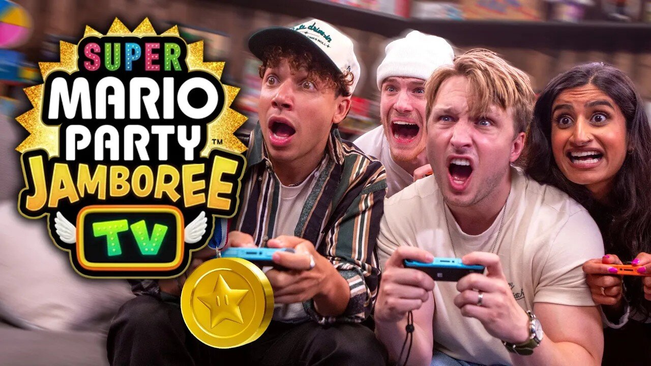 Fun Time Playing Mario Party As Ourselves .