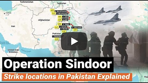 Operation Sindoor - Strike locations in Pakistan Explained & Analyzed | India Pakistan Tensions