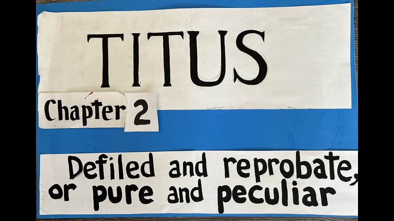 Titus Chapter 2 - Marianne Manley