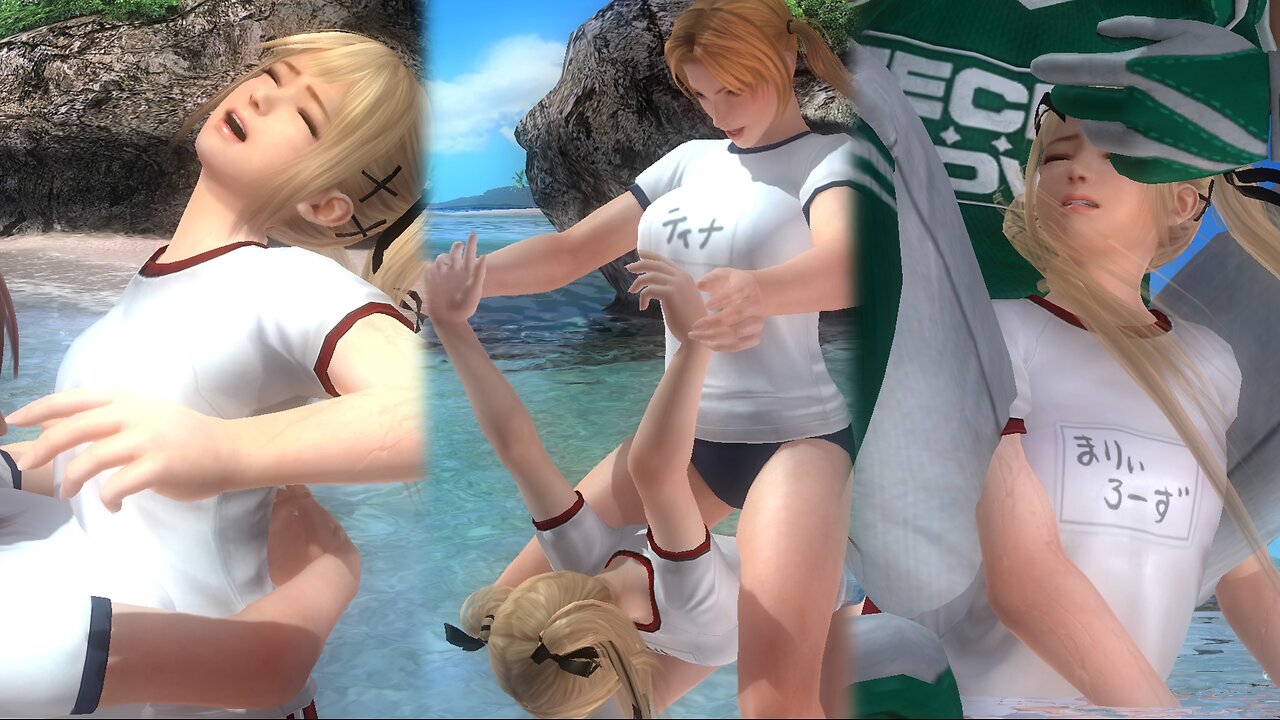 DOA5LR Marie Rose(bloomers) ryona