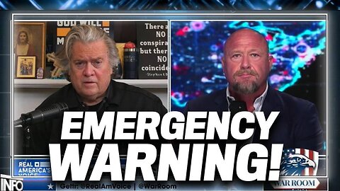 RED ALERT! Alex Jones and Steve Bannon Issue Emergency Iran/Israel War Briefing To President Trump