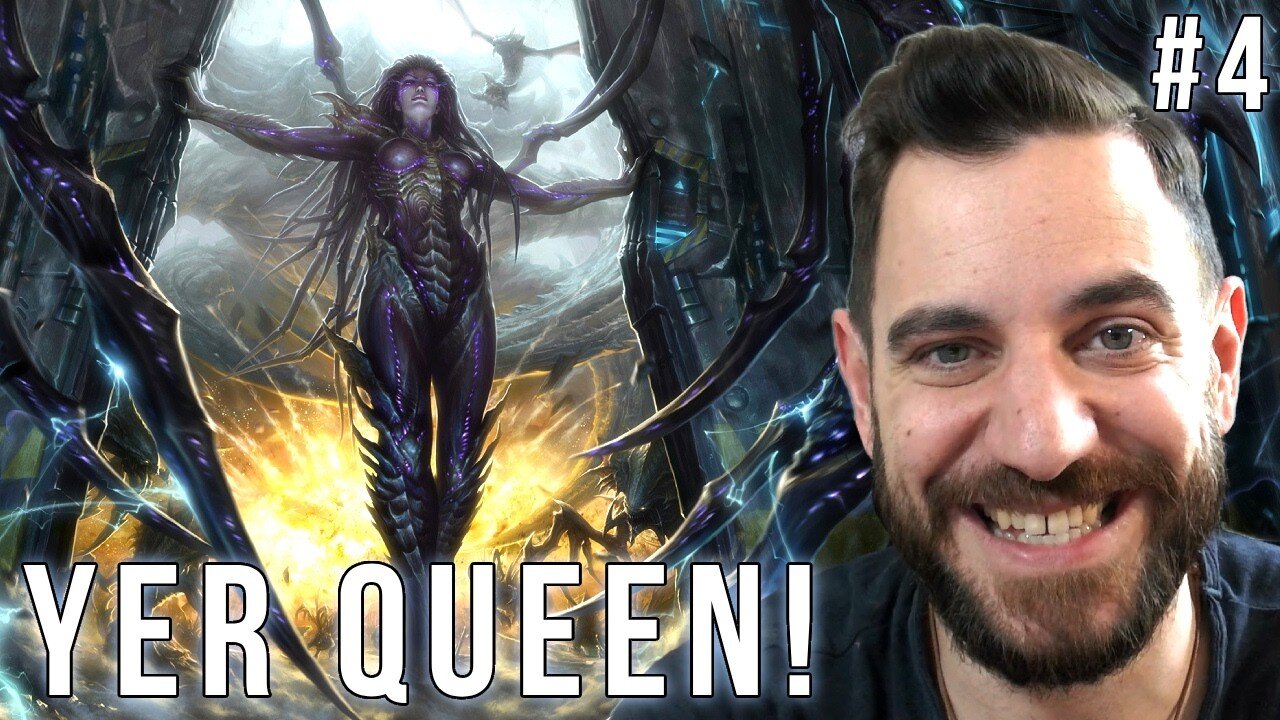 YOUR QUEEN IS BACK!! ~ FIRST TIME Starcraft 2 Heart of the Swarm BLIND Playthrough ~ Part 4