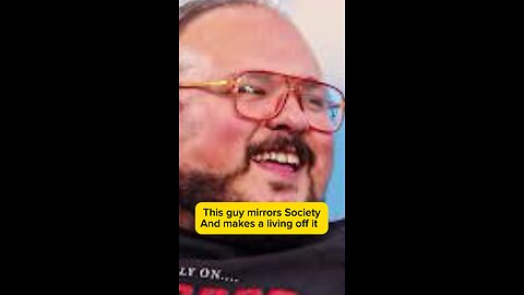 Is this guy just mirroring society