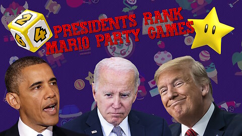 Trump, Biden & Obama Rank Mario Party Games