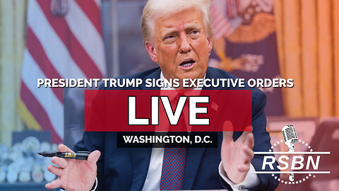 LIVE REPLAY: President Trump Signs Executive Orders - 8/25/25