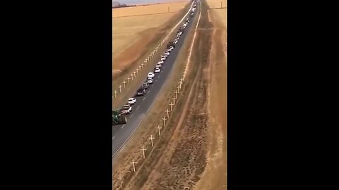 A White Cross Was Placed For Every White Farmer (Boer) Murdered In South Africa…Resembles A Genocide