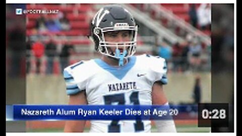 "20-Year-Old Football Player Ryan Keeler Passes Away"