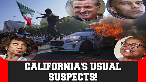 CALIFORNIA RIOTS BLAMED ON TRUMP DEMOCRATS HOLD NO ACCOUNTABILITY