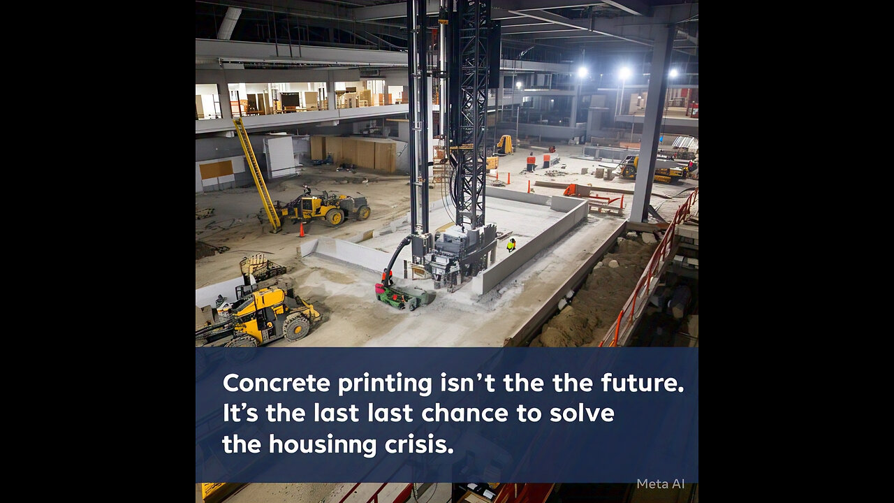 3D Concrete Printing Robots