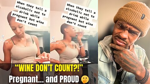 Pregnant Woman Caught Drinking Wine — Internet Can’t Believe It 😳