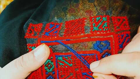 Balochi doch Chamsurmag Hand Embroidery stitches Tutorial