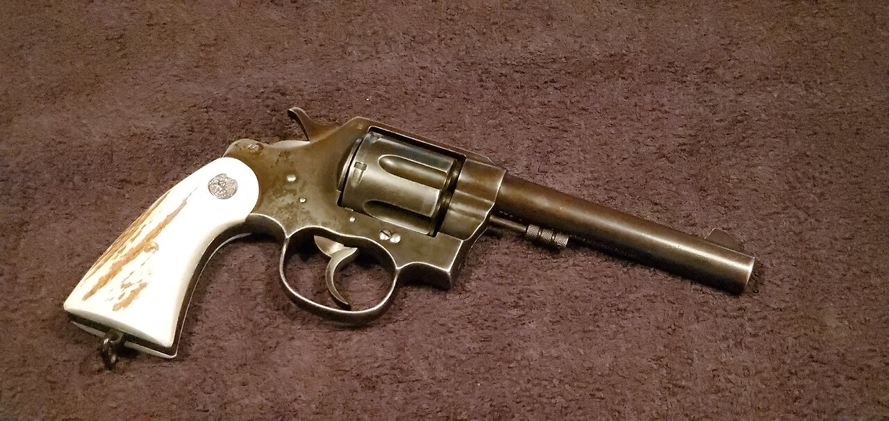 Nelson Ford Discusses 1909 Military Colt New Service Revolver; Short Lived Side Arm Before The 1911