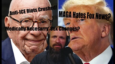 LIVE: MAGA vs. Fox, Trump’s Iran War Plans, AAP’s Child Sex Stunt & Feds Smash Portland Riots