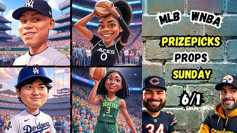 🔥8 HOT MLB PROPS | ⚾️ MLB PICKS TODAY | 🏀 WNBA PROPS | Sunday 6/1/25