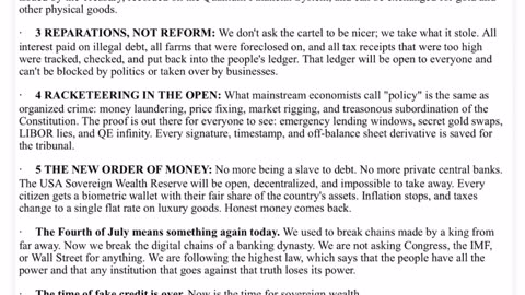 WTPN SITUATION UPDATE FEATURING RESTORED REPUBLIC 7-10-25