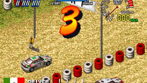 Arcade Longplay 594 Drift Out 94 - The Hard Order