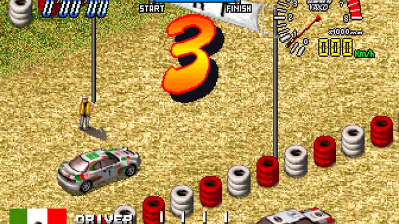 Arcade Longplay 594 Drift Out 94 - The Hard Order