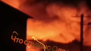 🔥🚁 Ukraine Russia War | Fire Erupts at Odessa Impact Site After Drone Strike | RCF