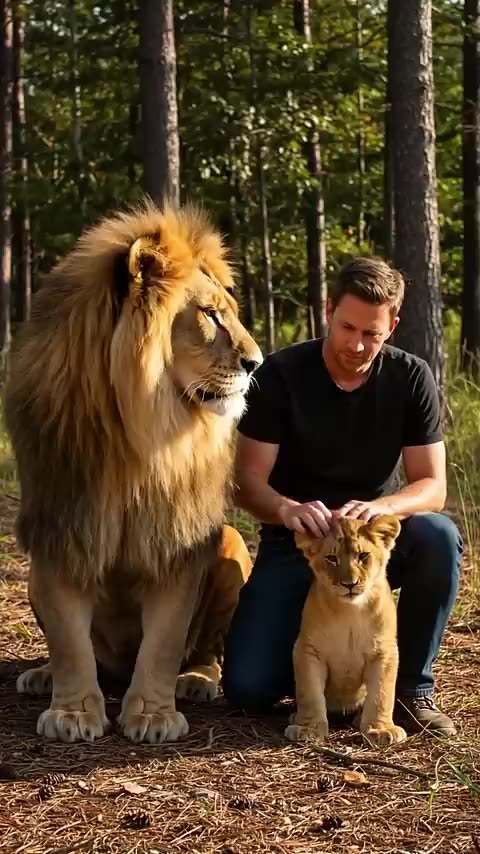 Kind Man Saves a Lion’s Life — After the Cub Cried for Help