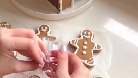 My little men gingerbread