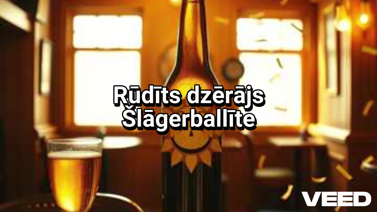 Rūdīts dzērājs Šlāgerballīte