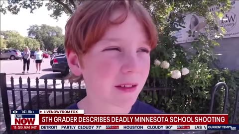 Fifth grader said his friend shielded him during the shooting and took the hit