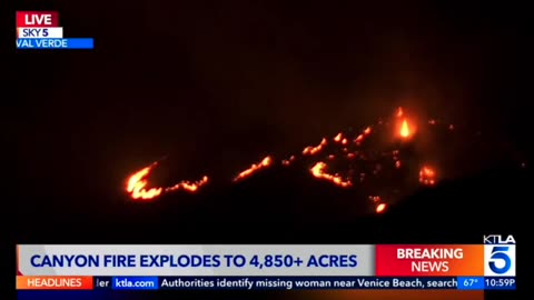 Fire Season in Los Angeles Starts With The Canyons