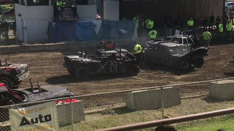 MAY 10 2025 DEMOLITION DERBY AT THE GREAT STONEBORO FAIRGROUNDS PART 9