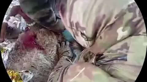 Russian Soldiers Practice Battlefield Medicine on Animals