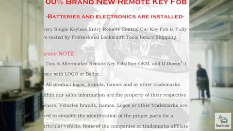 SUPALAND Flip Key Fob Replacement Fits for Chevy Cruze Equinox Camaro Impala 201