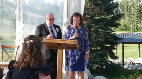 #2 Parents Toast to couple