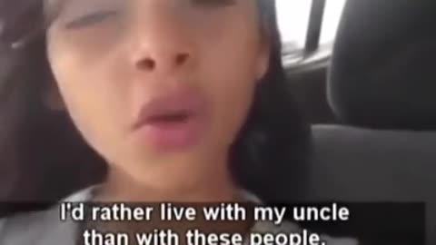 11 year-old young girl her name is Anata Allal Who parents were going to give her away