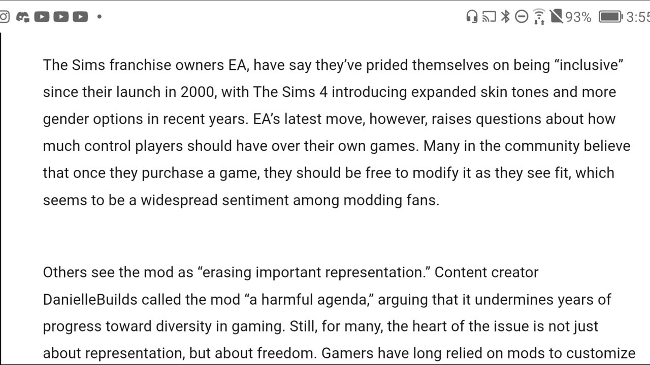 Sims EA Games, Gay and Retarded?