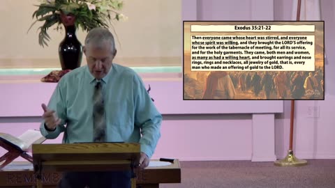 How We Can Benefit From The Mosaic Covenant - Exodus 35 - Less 26