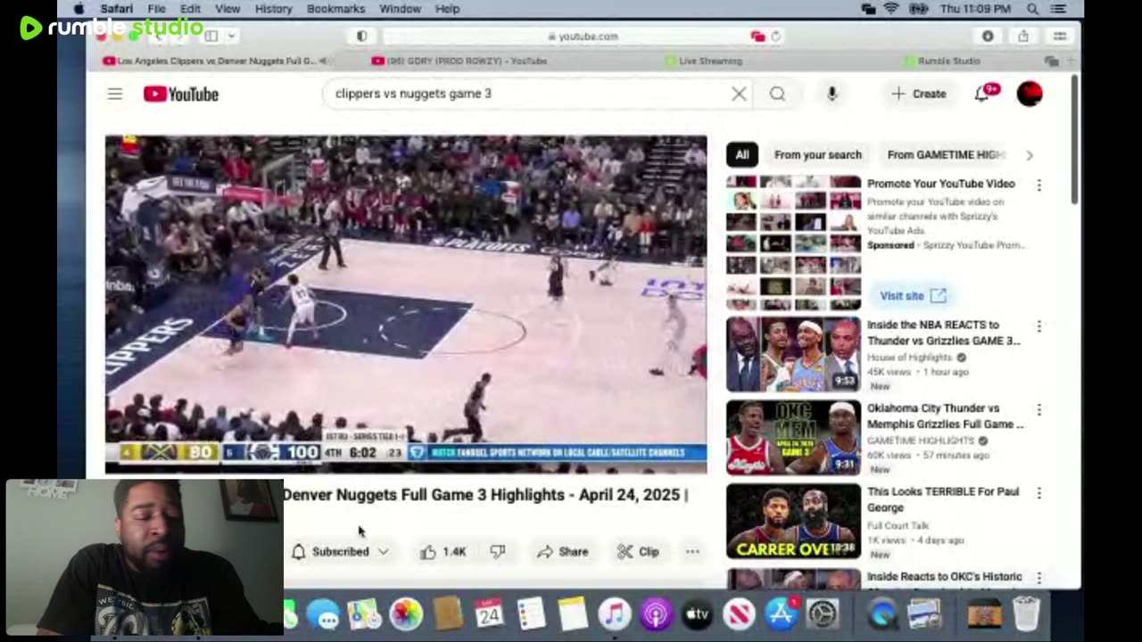 2K25 NBA PLAYOFFS REACTIONS RD 1